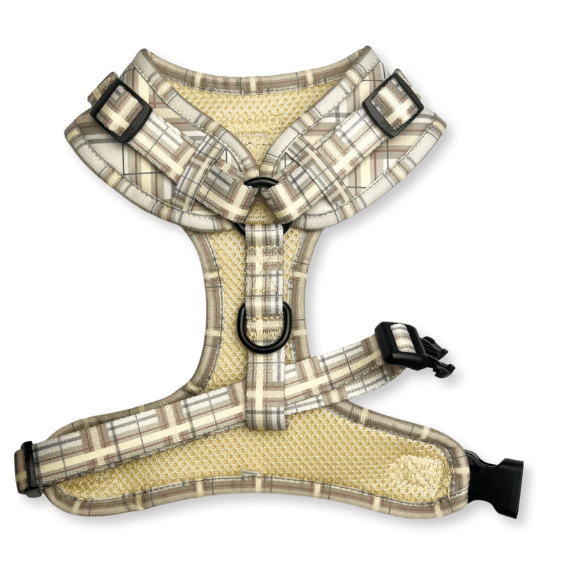 Oxford "Sand" Adjustable Dog Harness – by Flossie & Floof-1