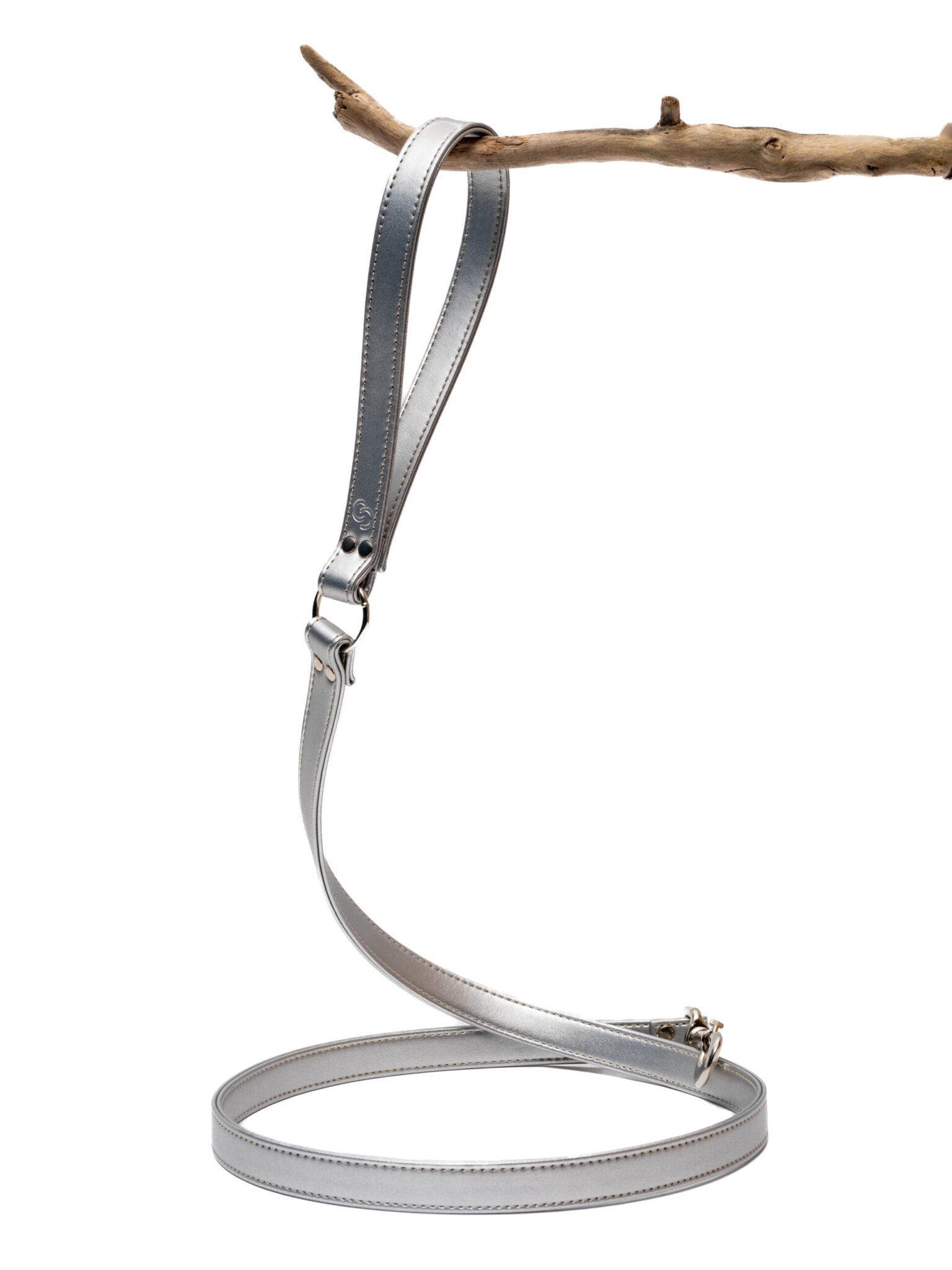Silver Dog Lead (Vegan Apple Leather) – by Skylos Collective-1